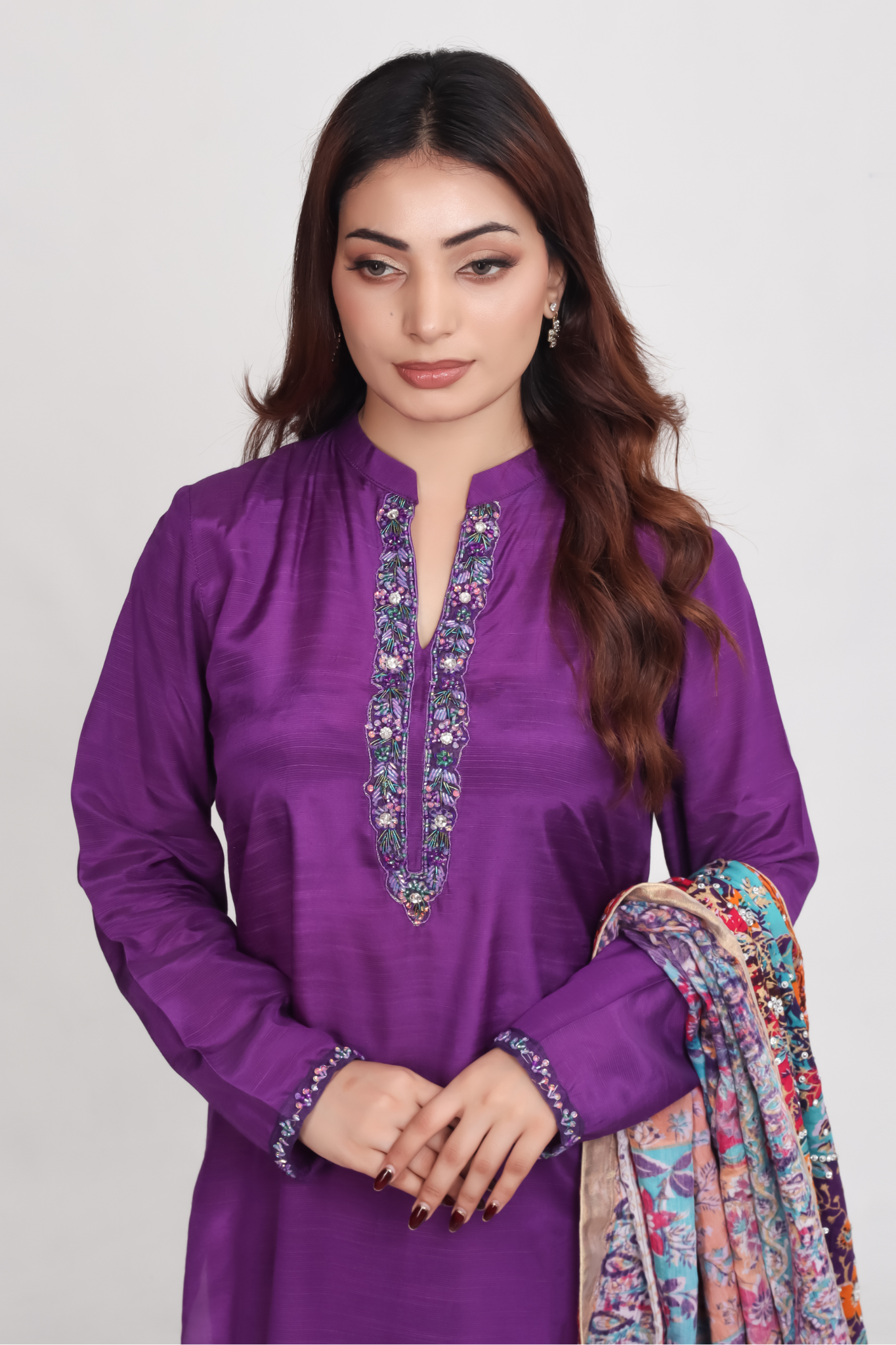 Melis - 3-Piece Stitched Suit - RZL102