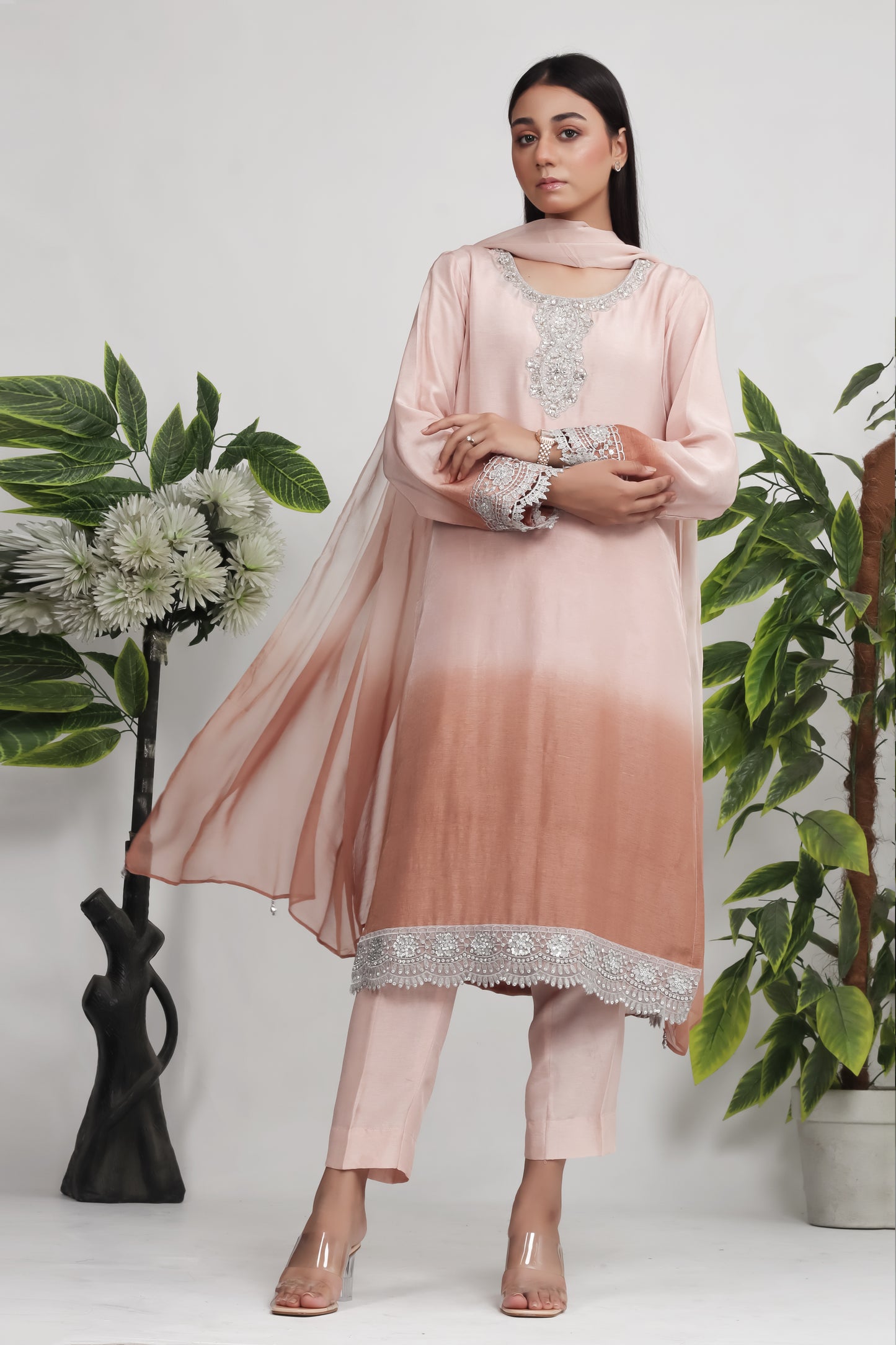 Fayra - 3-Piece Stitched Suit - RZL122