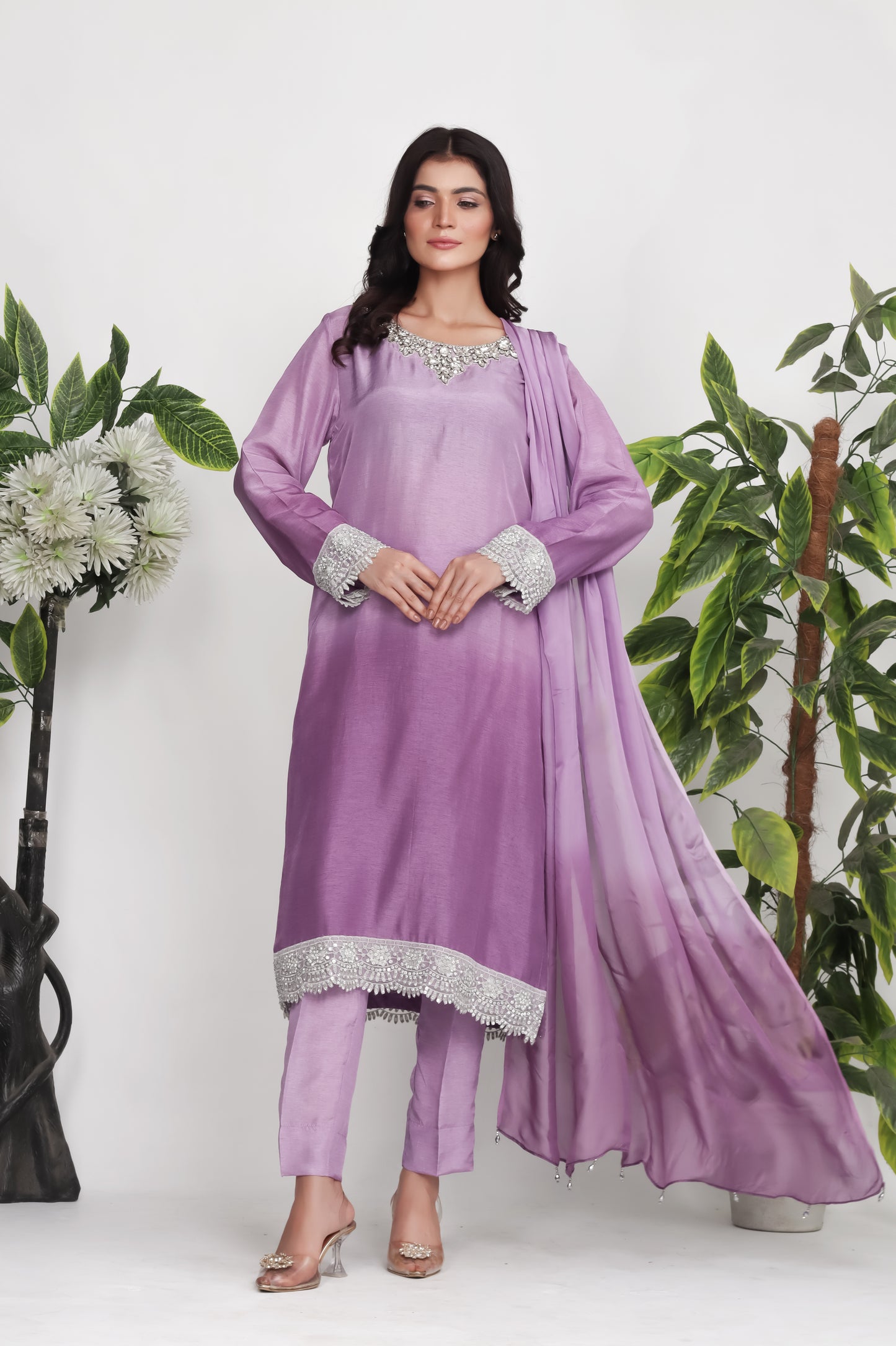 Vivara - 3-Piece Stitched Suit - RZL121