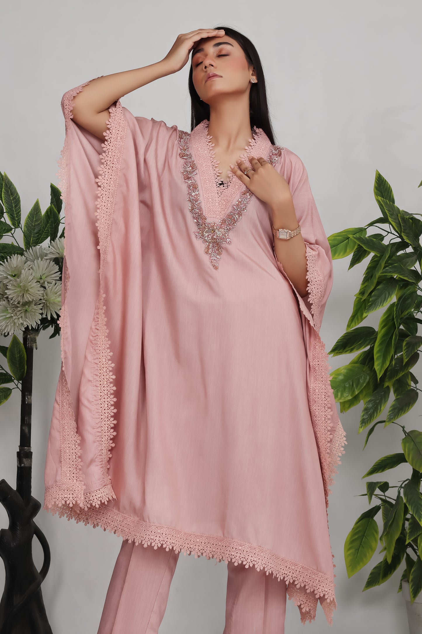Rivah - 3-Piece Stitched Suit - RZL125