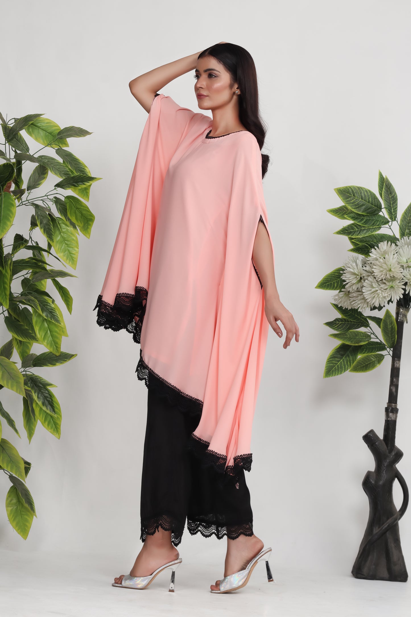 Oria - 3 Piece Stitched Cape- RZL127
