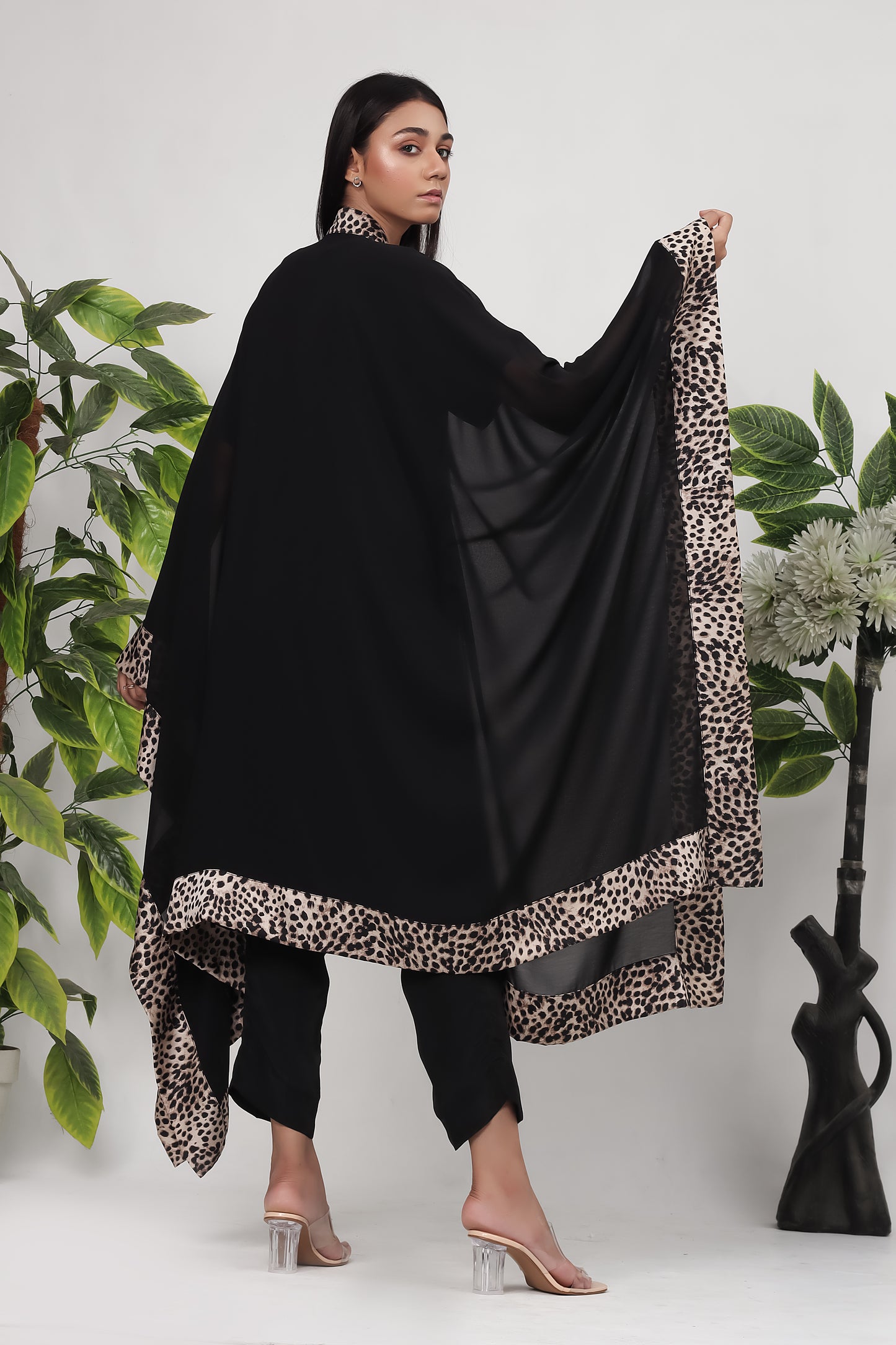 Virelle - 3-Piece Stitched Suit Kaftan- RZL108