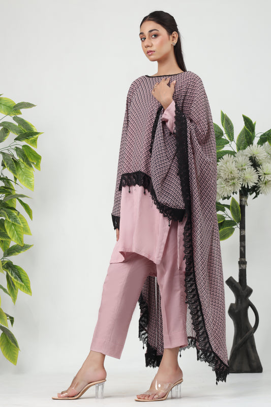 Coralé - 3-Piece Stitched Suit - RZL129