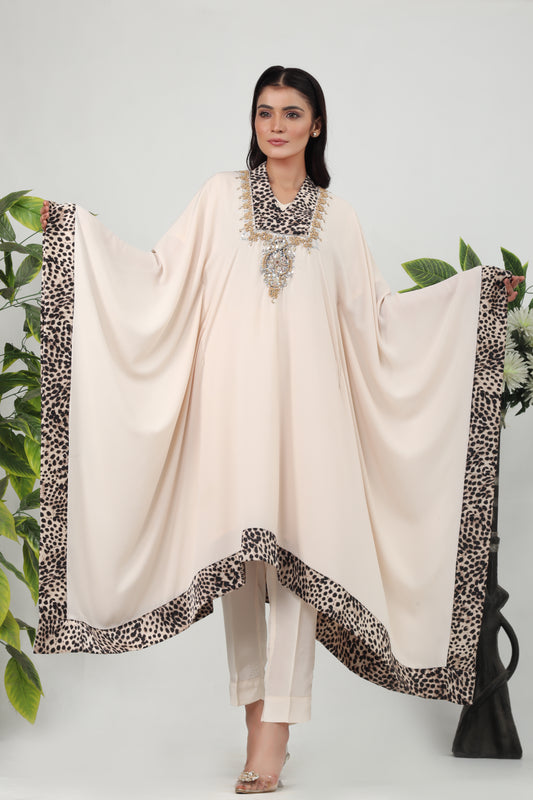 Ombra - 3-Piece Stitched Suit Kaftan- RZL106