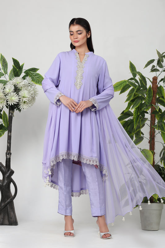 Vian - 3-Piece Stitched Suit - RZL118