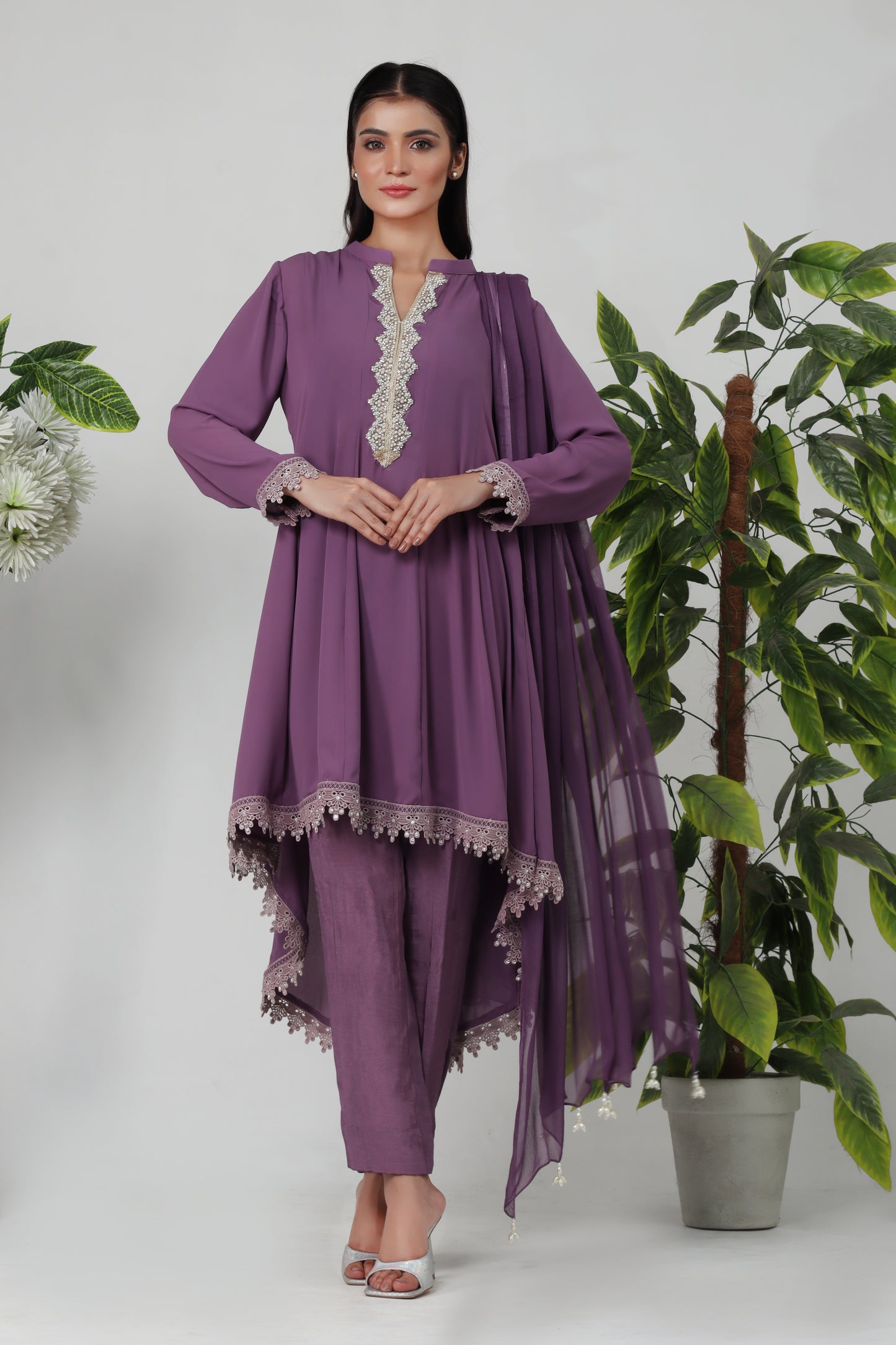 Isla - 3-Piece Stitched Suit - RZL117