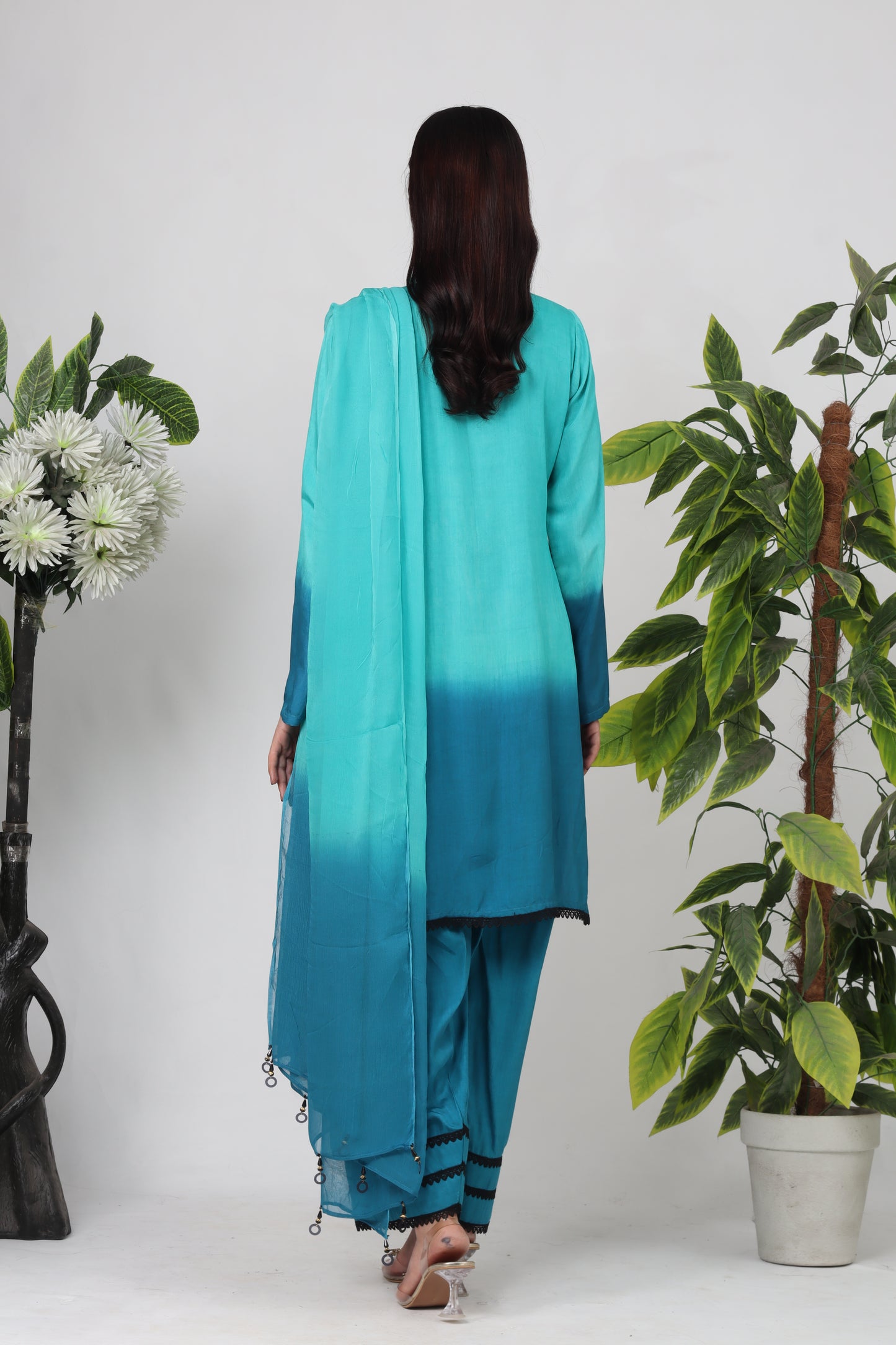 Cyanne - 3-Piece Stitched Suit - RZL114