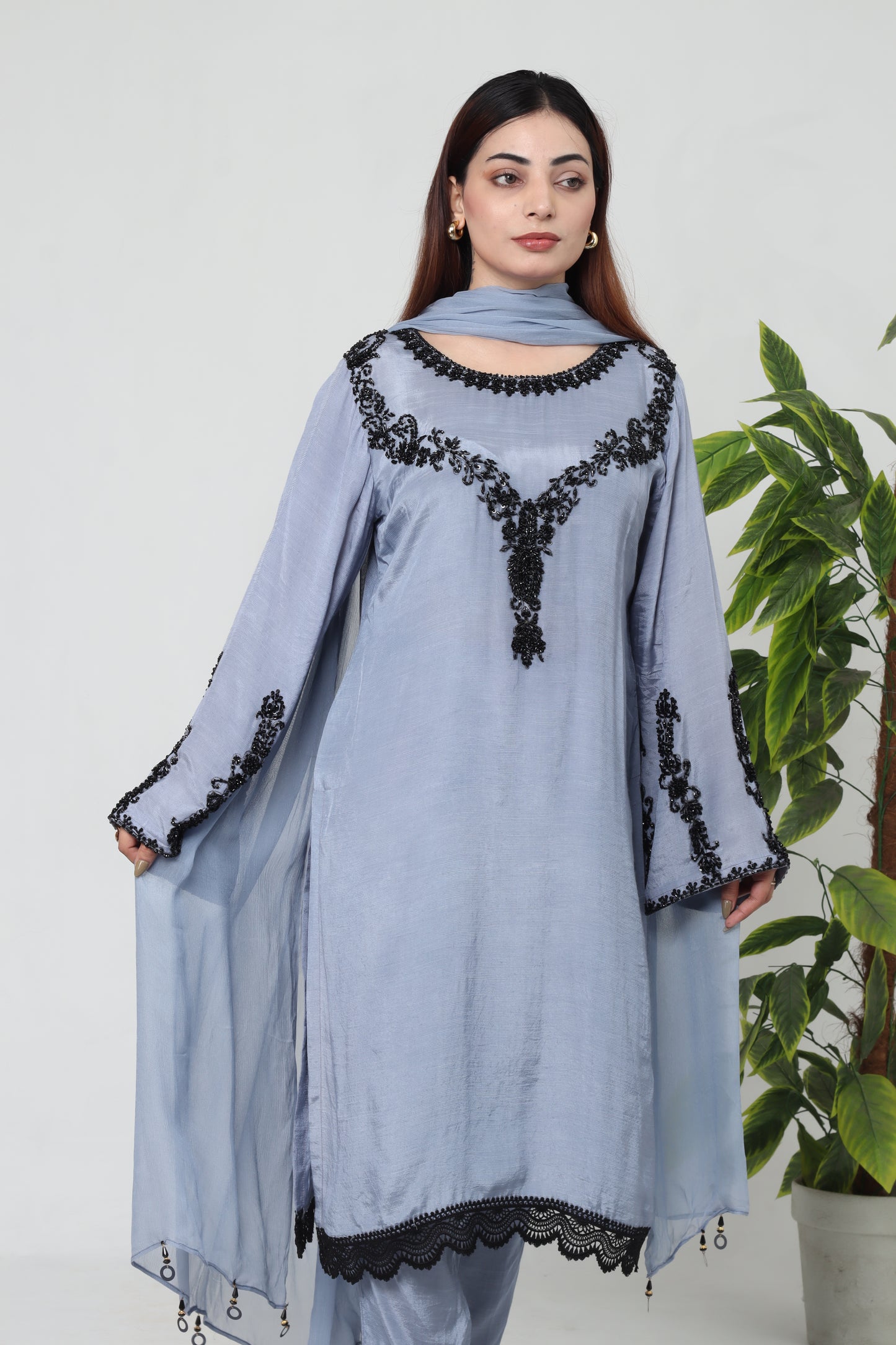 Ophelia - 3-Piece Stitched Suit - RZL116