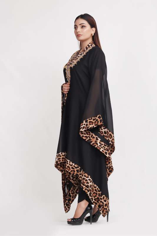 Celeste - 3-Piece Stitched Suit Kaftan - RZL105