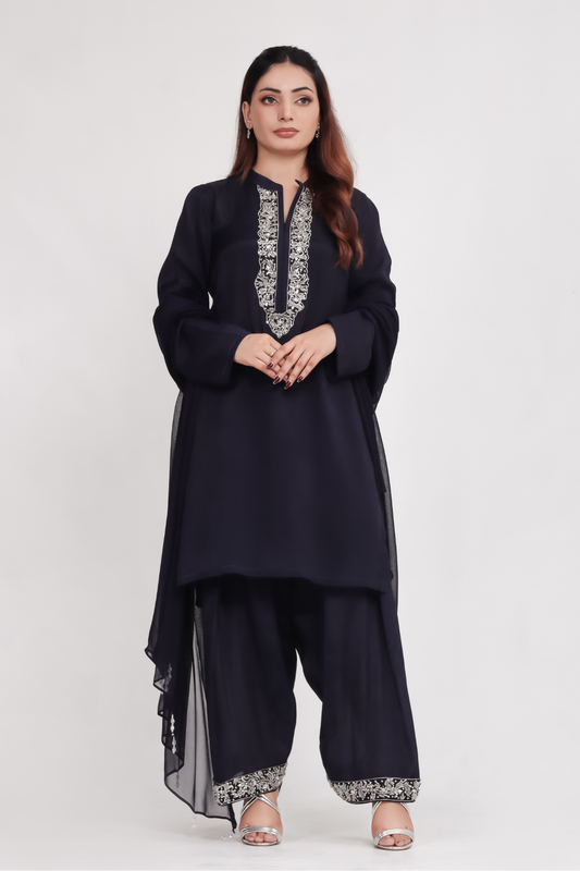 Neal - 3-Piece Stitched Suit - RZL115