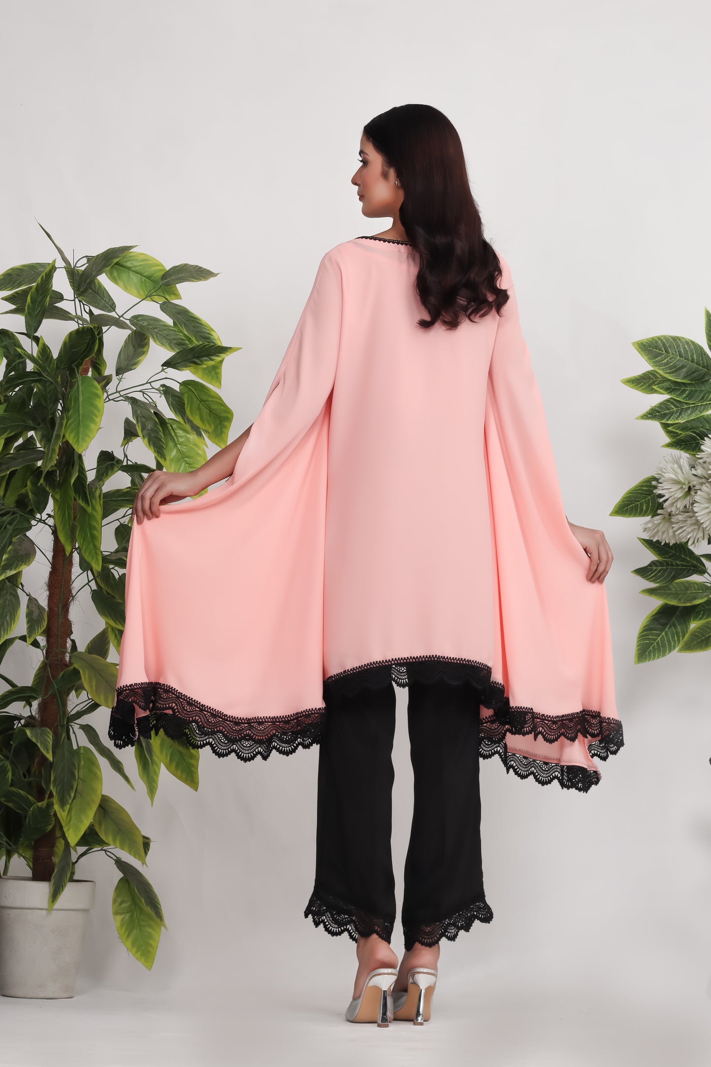 Oria - 3 Piece Stitched Cape- RZL127
