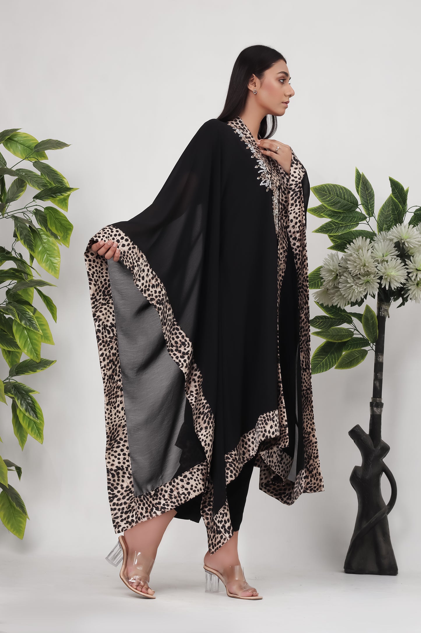 Virelle - 3-Piece Stitched Suit Kaftan- RZL108