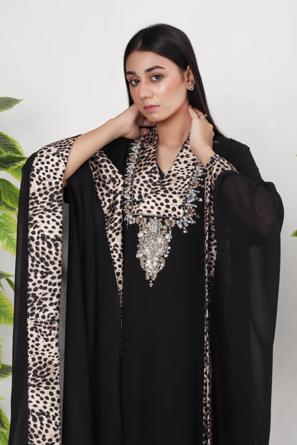 Virelle - 3-Piece Stitched Suit Kaftan- RZL108