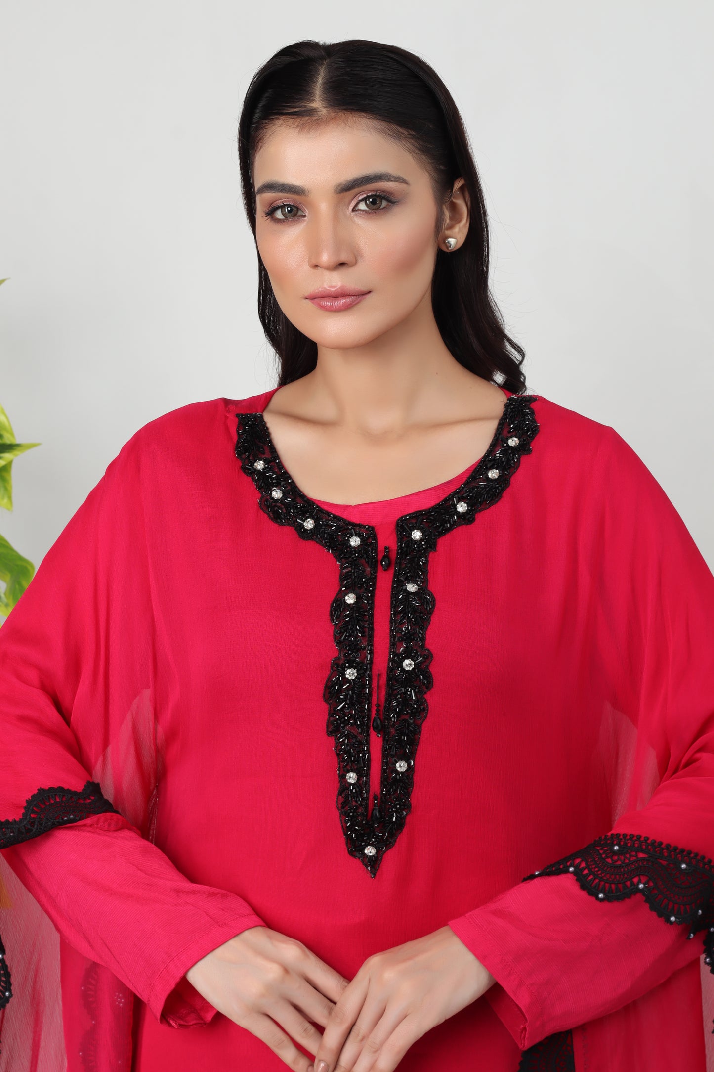 Isoria - 3-Piece Stitched Kaftan Suit - RZL124