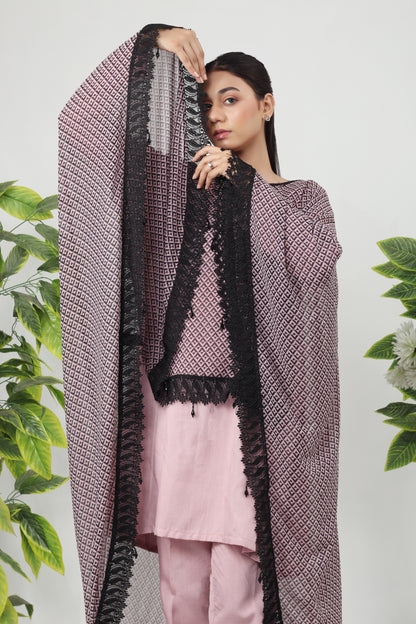 Coralé - 3-Piece Stitched Suit - RZL129