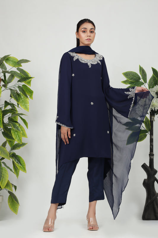 Iris - 3-Piece Stitched Suit - RZL120