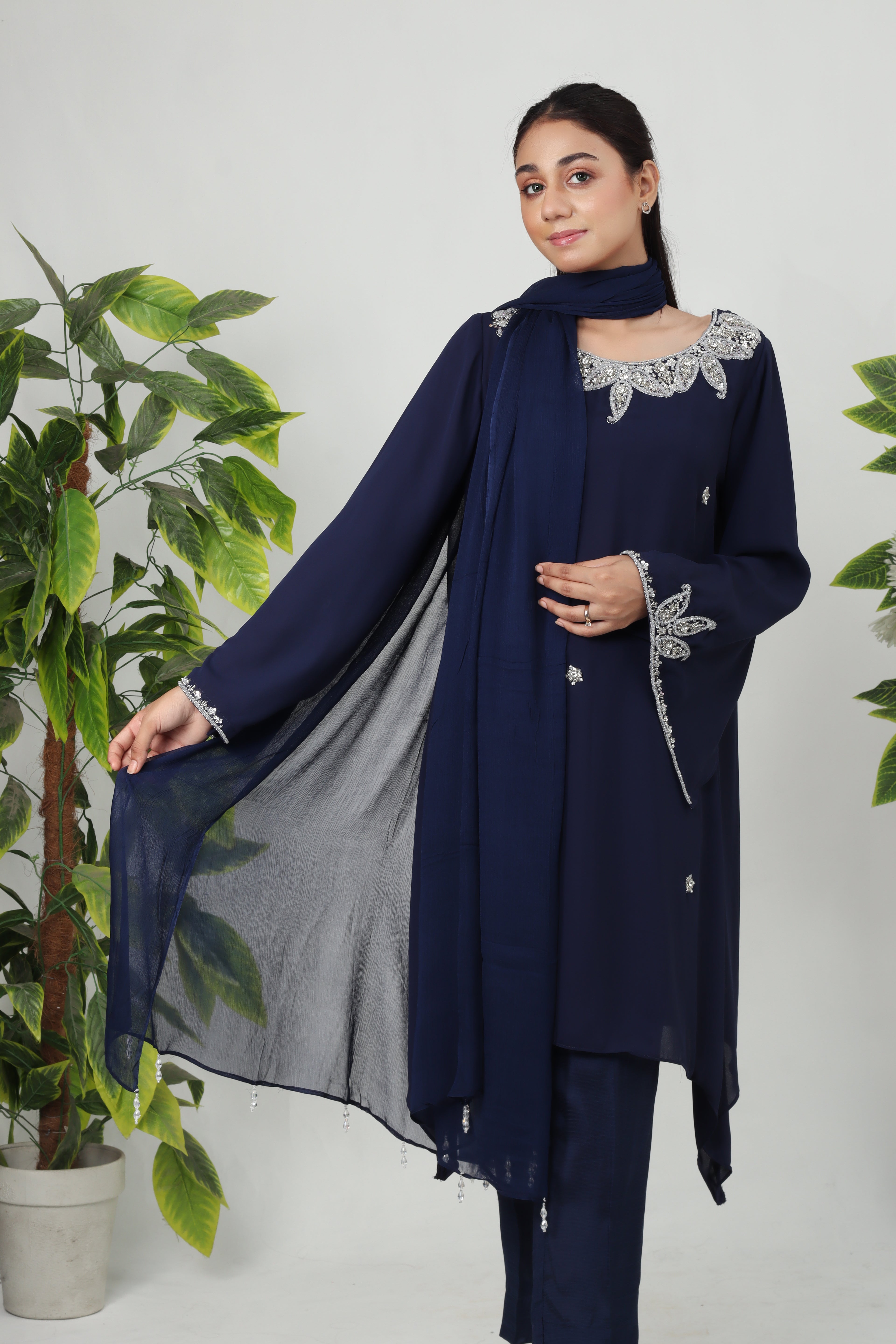 Iris - 3-Piece Stitched Suit - RZL120