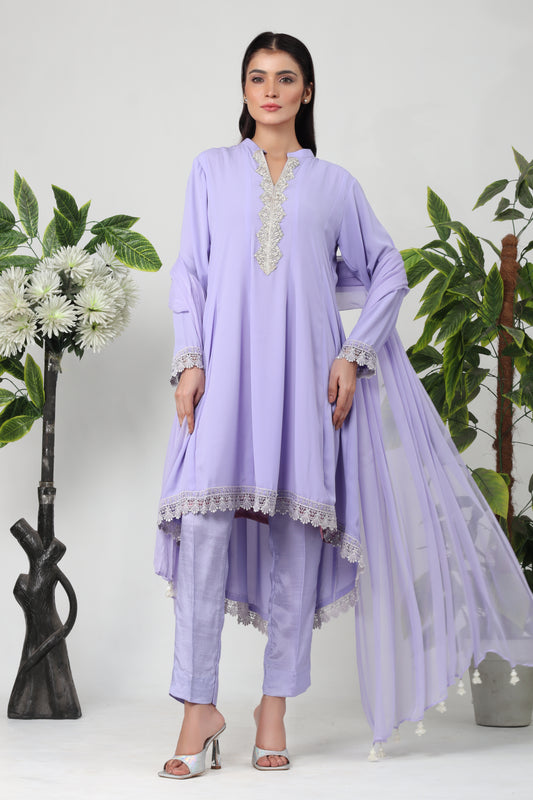 Vian - 3-Piece Stitched Suit - RZL118