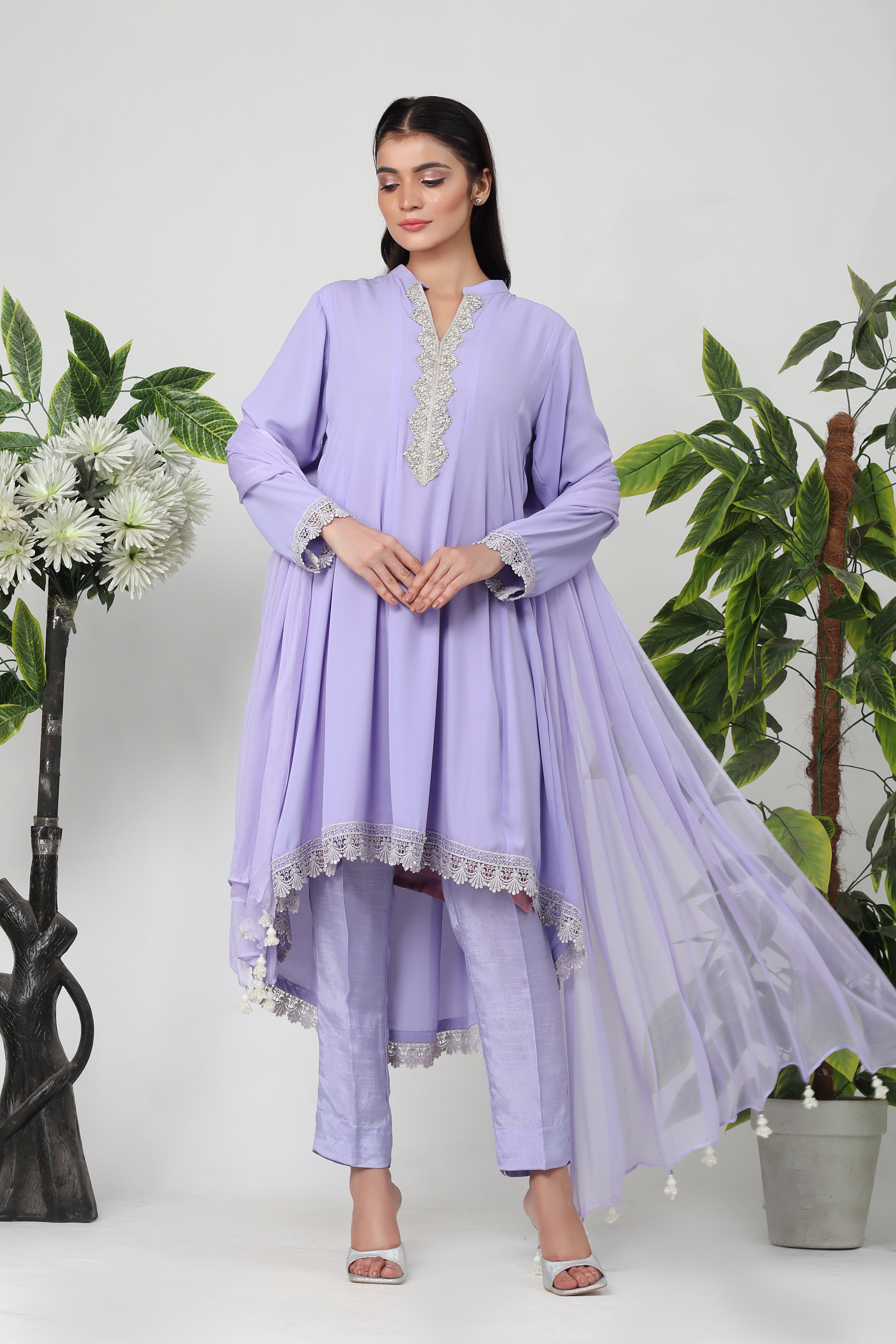 Vian - 3-Piece Stitched Suit - RZL118