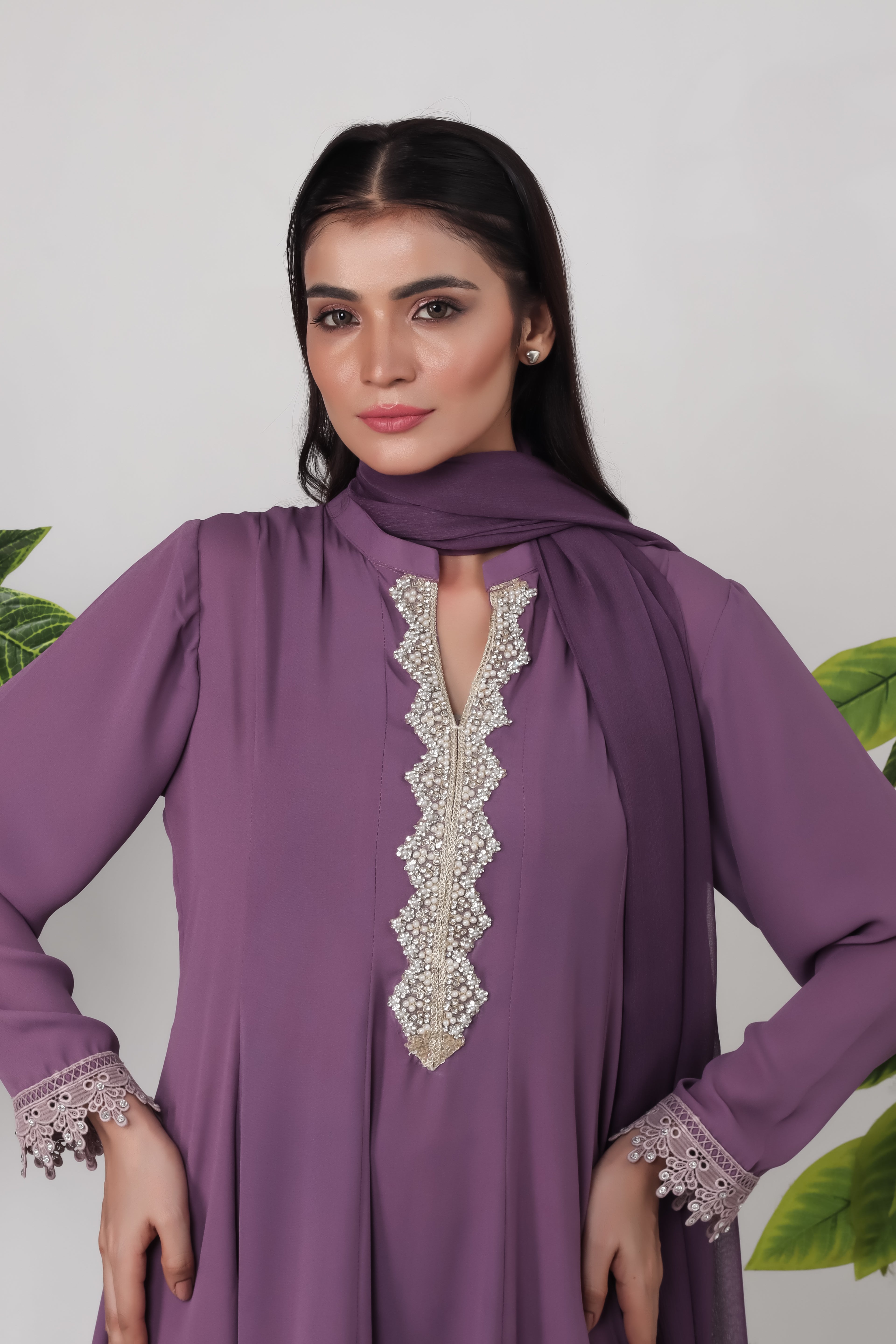 Isla - 3-Piece Stitched Suit - RZL117