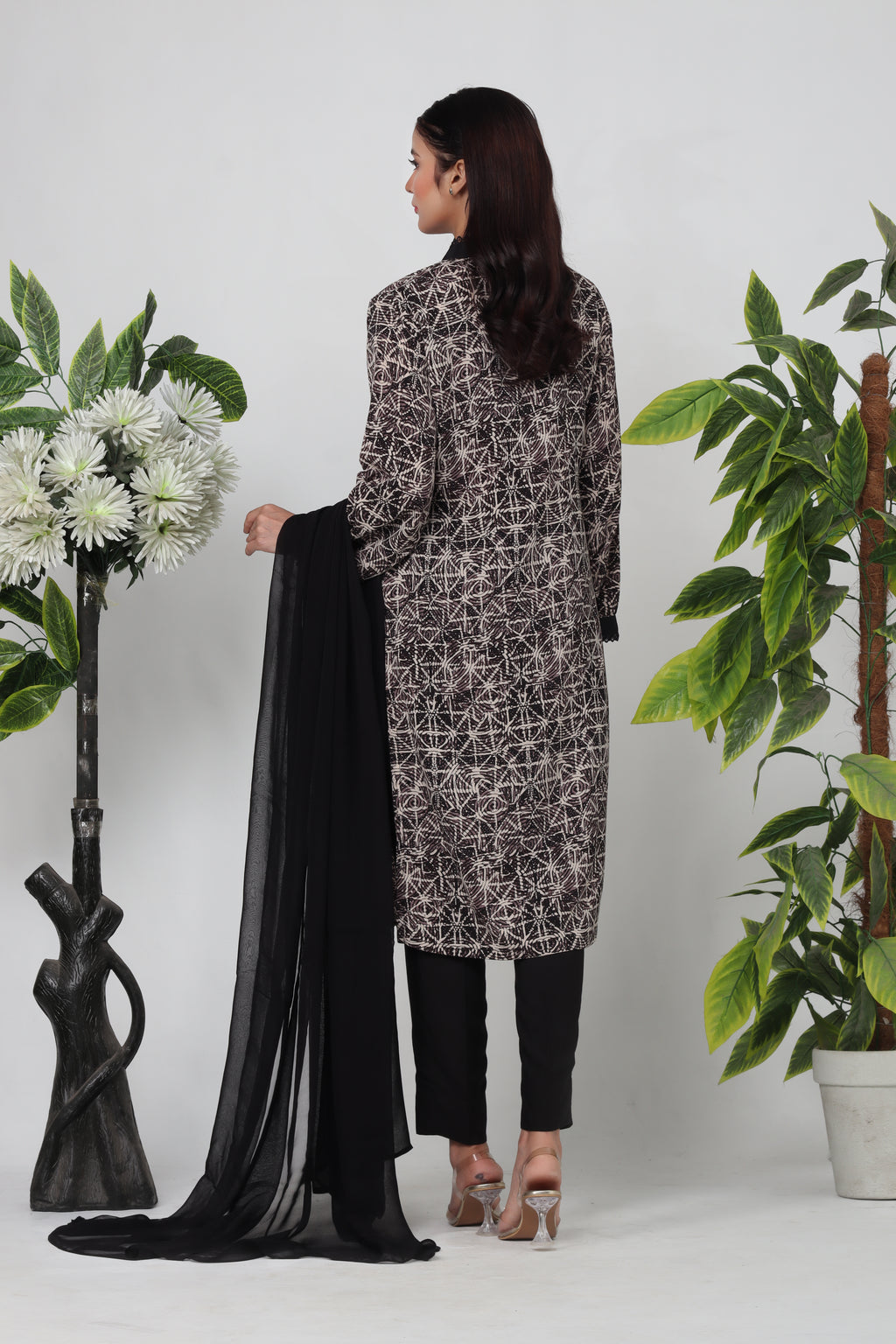 Celna - 3-Piece Stitched Suit - RZL130