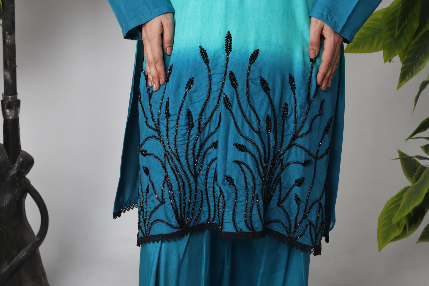Cyanne - 3-Piece Stitched Suit - RZL114
