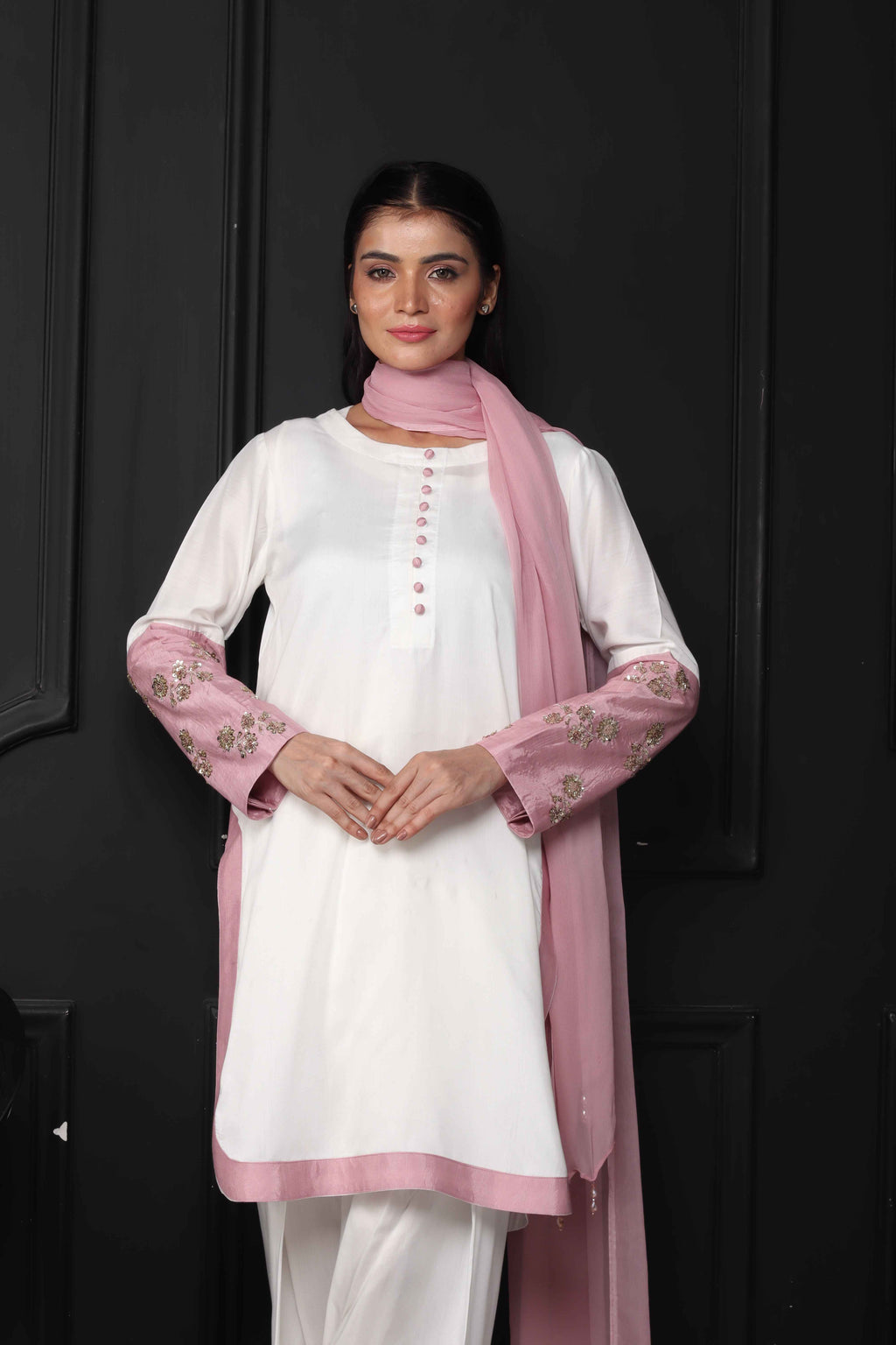 Amirah - 3-Piece Stitched Suit - RZL109
