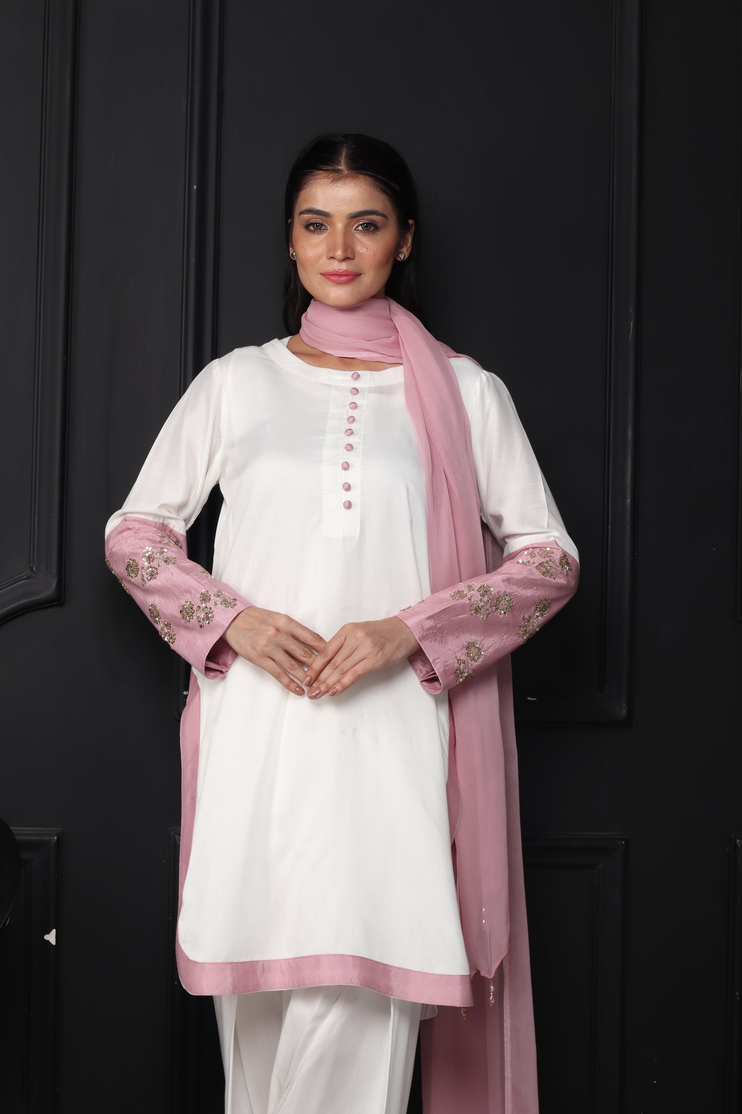 Amirah - 3-Piece Stitched Suit - RZL109