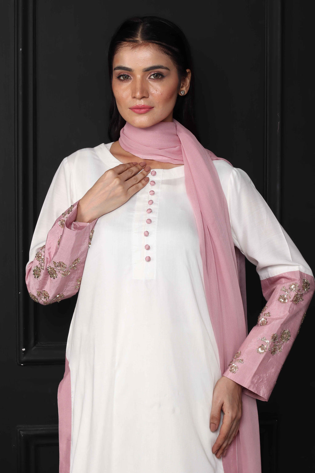 Amirah - 3-Piece Stitched Suit - RZL109
