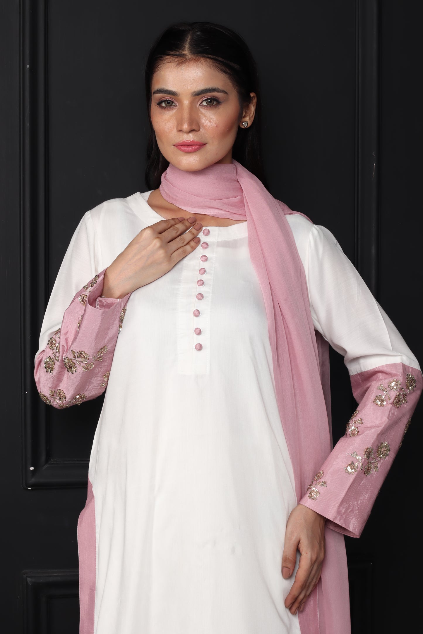 Amirah - 3-Piece Stitched Suit - RZL109