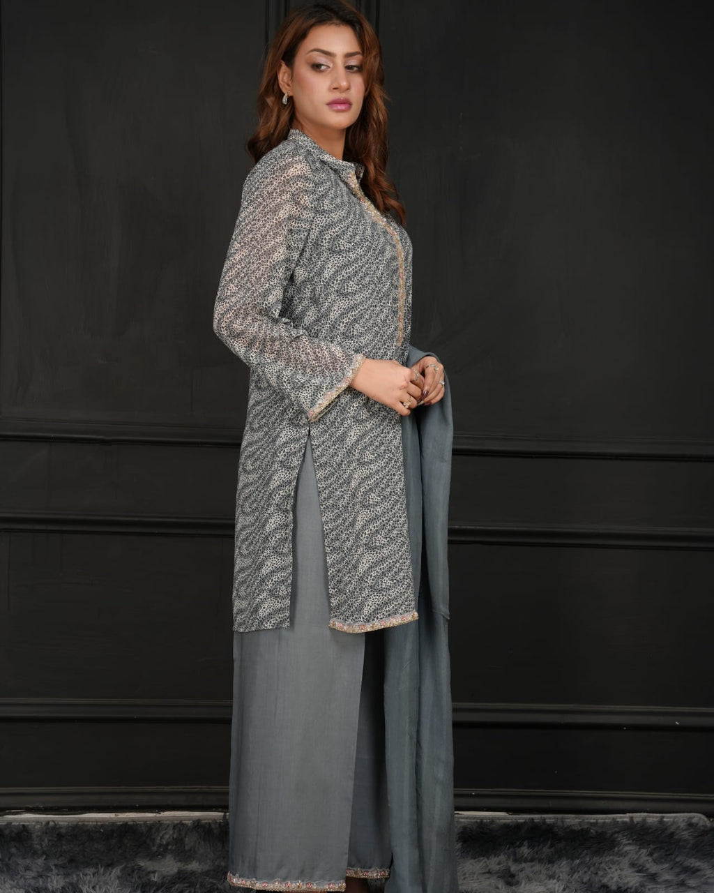 Ashlyn 3 Piece stitched suit