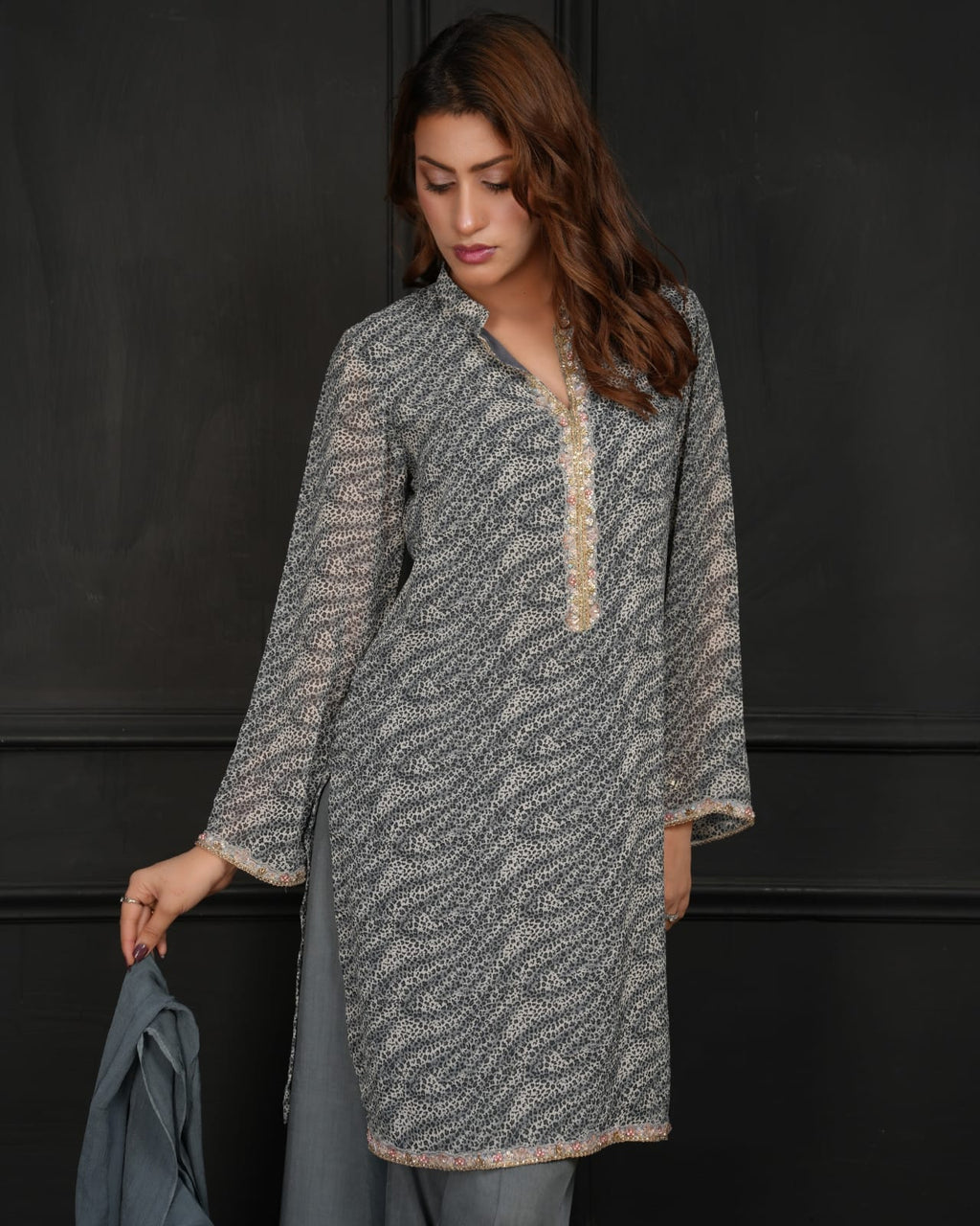 Ashlyn 3 Piece stitched suit
