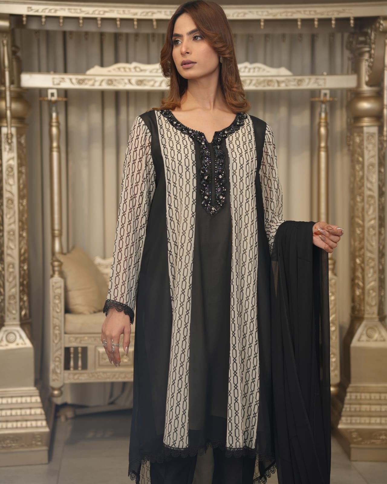 Tesoro - 3 Piece Stitched Suit