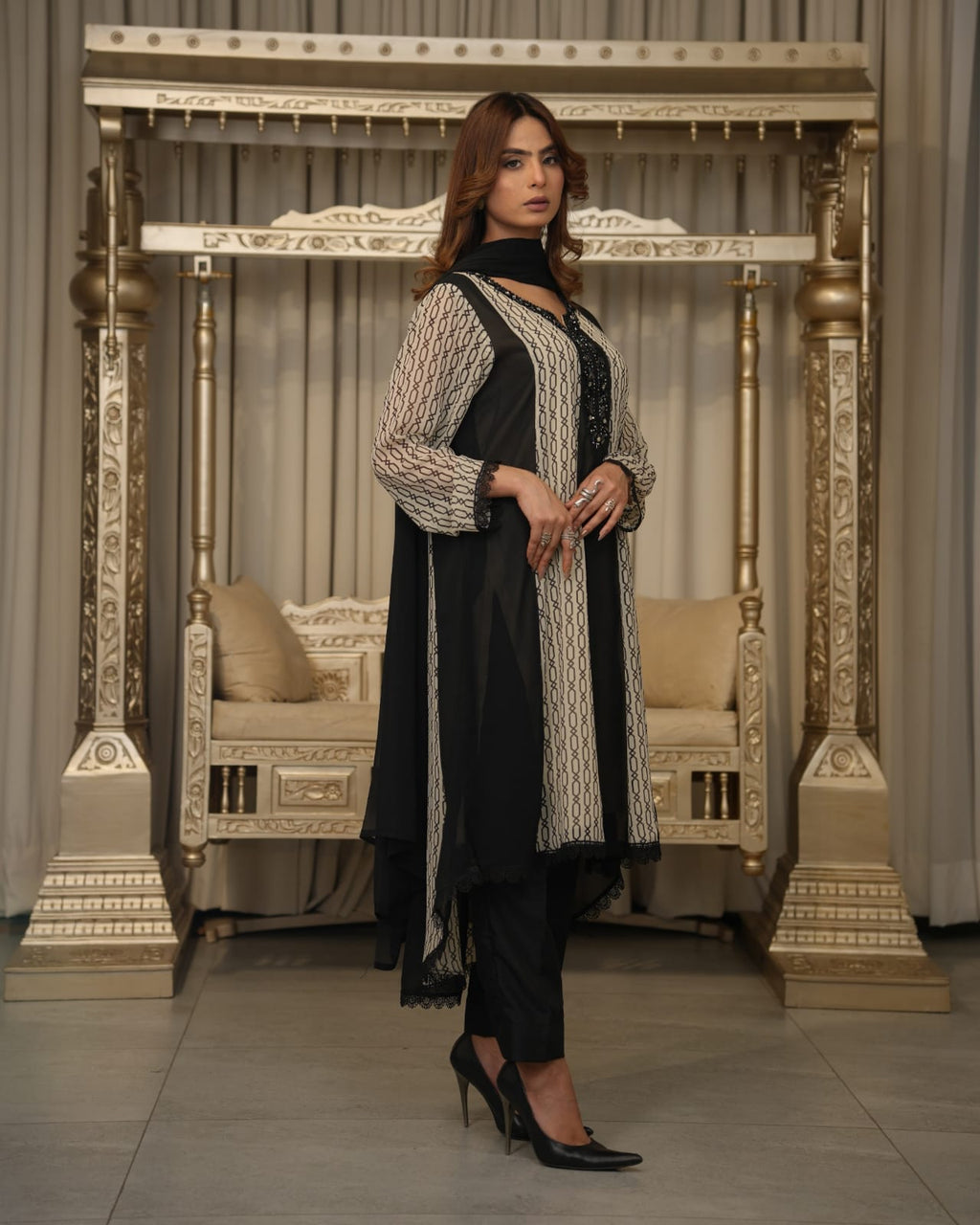 Tesoro - 3 Piece Stitched Suit