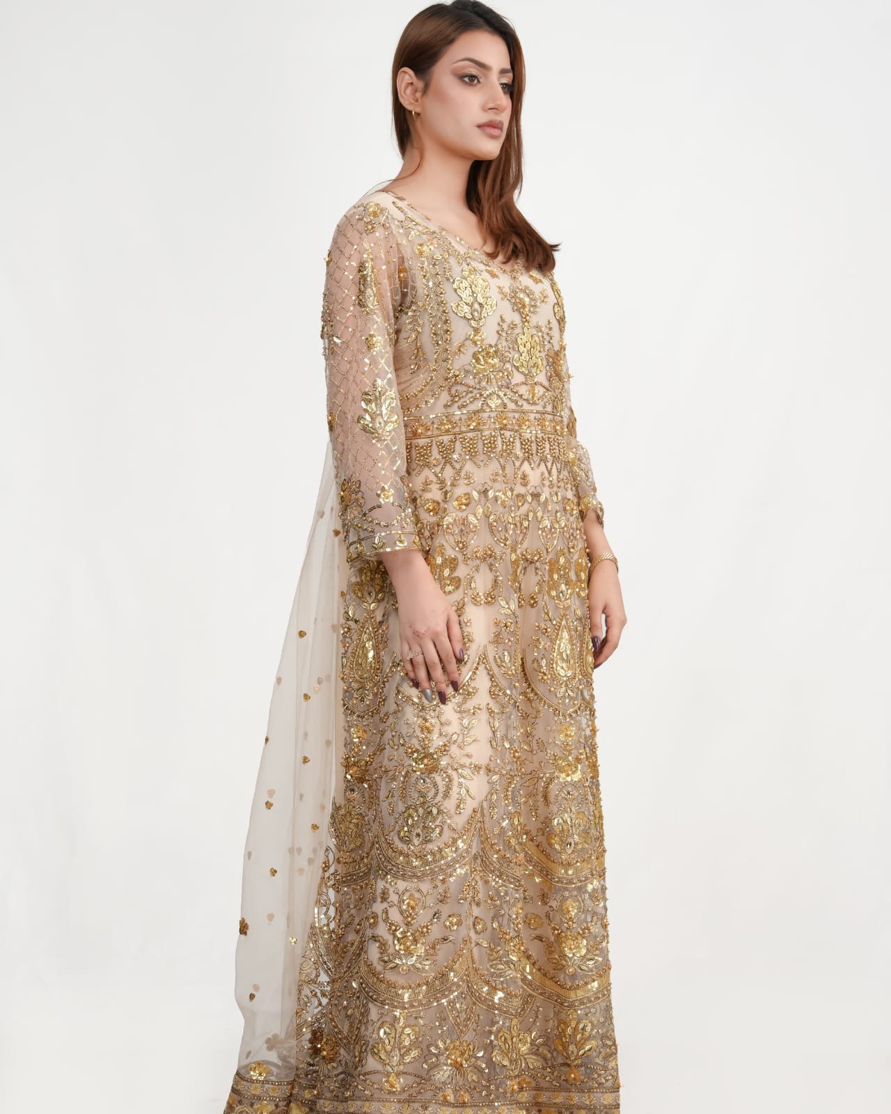 Arzu Gold-4-Piece suit