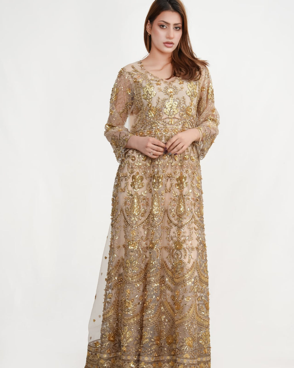 Arzu Gold-4-Piece suit