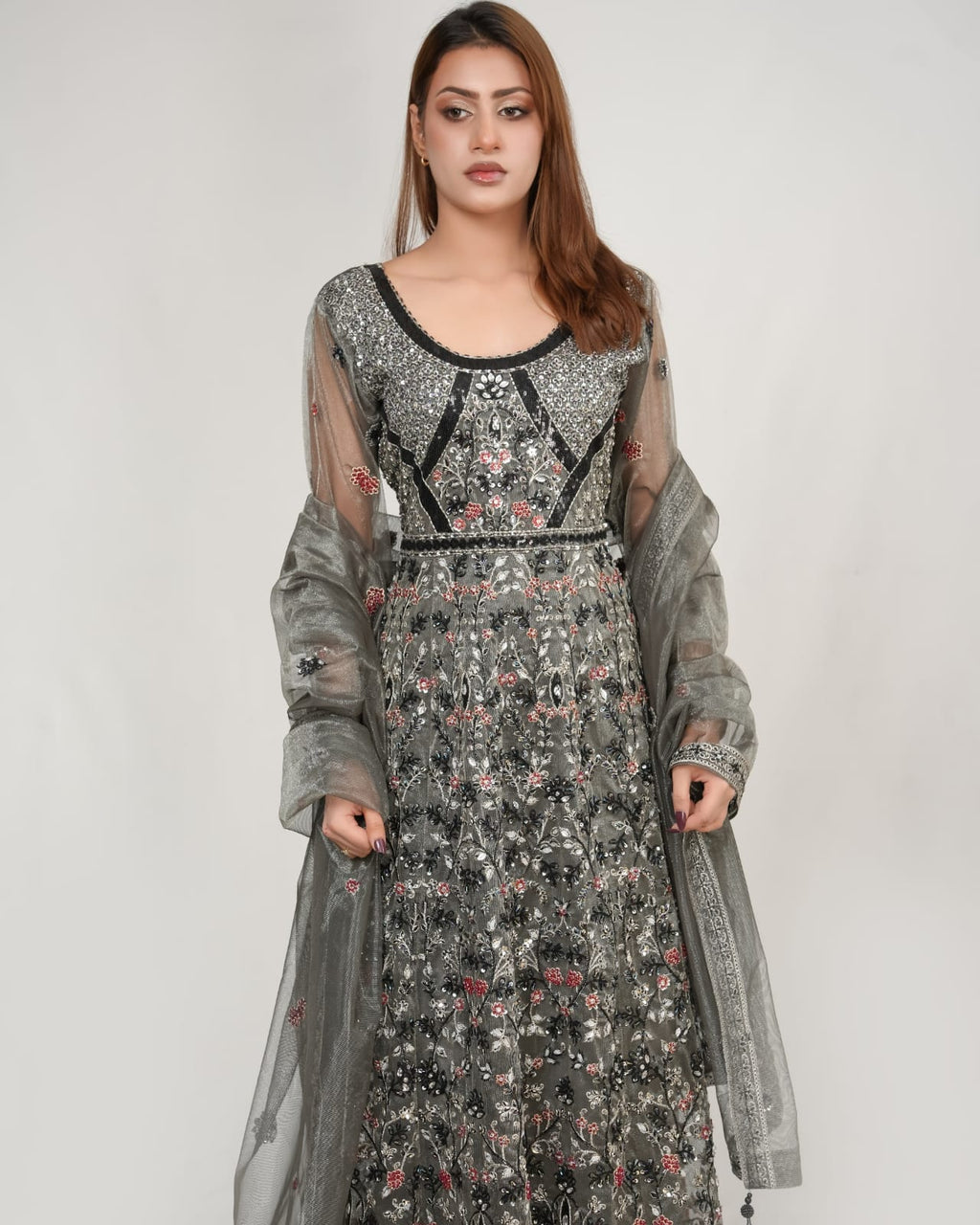 Ameerah-4-Piece suit Unstitched