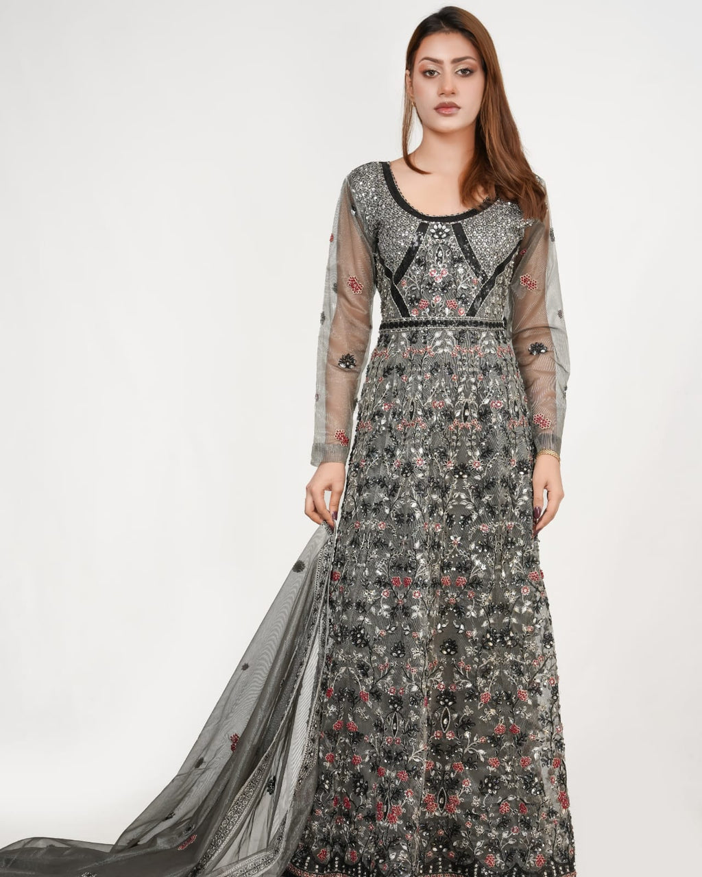 Ameerah-4-Piece suit Unstitched
