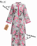 Rose Éclat – Pink Arabic Lawn 2 Piece Ensemble